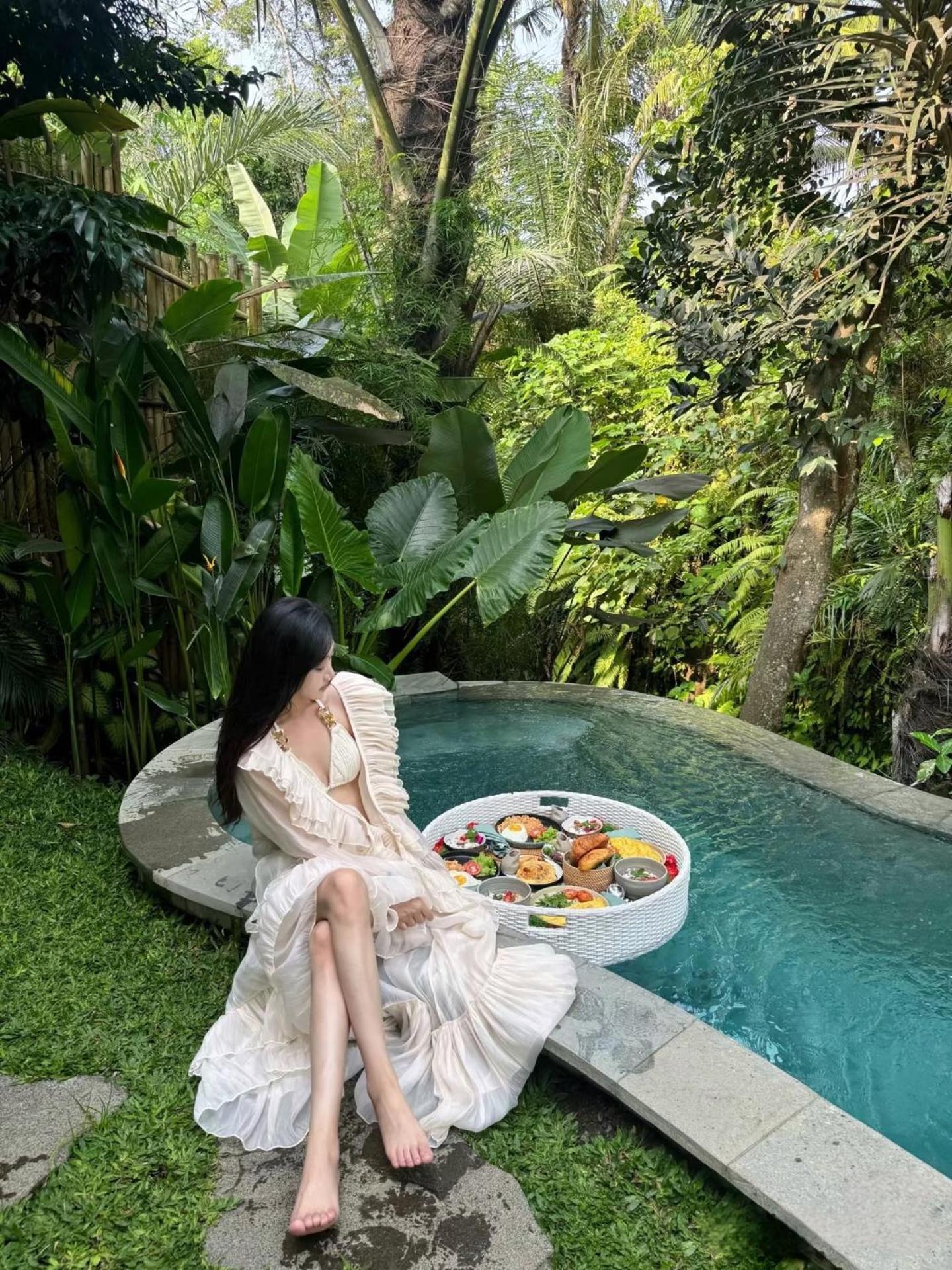 Wahem Eco Bamboo - Magical Bamboo House Ubud Bali Villa Exterior foto